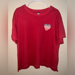 Old navy short sleep cropped t-shirt